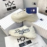  2419 - HÀNG CHÍN HÃNG - GIÀY MLB LINER CHUNKY - DODGERS TAN CHỮ ĐEN 