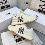  2420 - HÀNG CHÍNH HÃNG - GIÀY MLB RUNNER - NY TAN ĐẾ GUM 