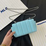  2431 - HÀNG CHÍNH HÃNG - Túi xách đeo chéo dây xích Tory Burch - Màu Xanh / Blue Sang Chảnh 