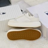  2433 - HÀNG CHÍNH HÃNG - Giày MLB Classic Base - Mono NY chìm da lộn - Be *RB* 