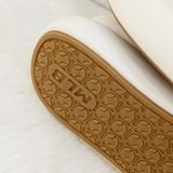  2433 - HÀNG CHÍNH HÃNG - Giày MLB Classic Base - Mono NY chìm da lộn - Be *RB* 