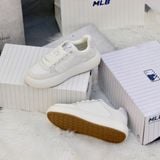  2433 - HÀNG CHÍNH HÃNG - Giày MLB Classic Base - Mono NY chìm da lộn - Be *RB* 
