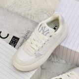  2433 - HÀNG CHÍNH HÃNG - Giày MLB Classic Base - Mono NY chìm da lộn - Be *RB* 