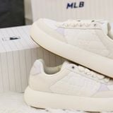  2433 - HÀNG CHÍNH HÃNG - Giày MLB Classic Base - Mono NY chìm da lộn - Be *RB* 