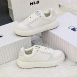  2433 - HÀNG CHÍNH HÃNG - Giày MLB Classic Base - Mono NY chìm da lộn - Be *RB* 