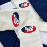  2438- HÀNG CHÍNH HÃNG - VỚ NEW BALANCE - 1 PACK( 3 ĐÔI  - 3 MÀU ) 