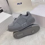  2437- HÀNG CHÍNH HÃNG - Giày MLB Liner - NY Bạc - Xám Than - *RB* 
