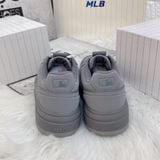  2437- HÀNG CHÍNH HÃNG - Giày MLB Liner - NY Bạc - Xám Than - *RB* 