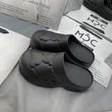  2443 - HÀNG CHÍNH HÃNG - DÉP SỤC 23.65 HÀN QUỐC - CON GẤU - ĐEN - CODE: 50039-B02 
