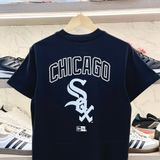  2486 - HÀNG CHÍNH HÃNG - ÁO THUN NEW ERA - Chicago Murasaki - Đen 