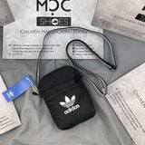  2457 - HÀNG CHÍNH HÃNG - TÚI ADIDAS LOGO TRẮNG - ĐỨNG - CODE IJ0765 