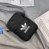  2457 - HÀNG CHÍNH HÃNG - TÚI ADIDAS LOGO TRẮNG - ĐỨNG - CODE IJ0765 