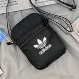  2457 - HÀNG CHÍNH HÃNG - TÚI ADIDAS LOGO TRẮNG - ĐỨNG - CODE IJ0765 