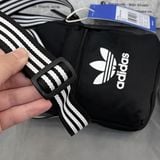  2457 - HÀNG CHÍNH HÃNG - TÚI ADIDAS LOGO TRẮNG - ĐỨNG - CODE IJ0765 