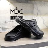  2445 - HÀNG CHÍNH HÃNG - DÉP SỤC 23.65 HÀN QUỐC - QUOKKA-TONG - ĐEN - CODE: ESAMUGO0013 