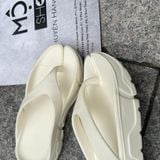  0908 - HÀNG CHÍNH HÃNG - DÉP XỎ NGÓN 23.65 HÀN QUỐC *CREAM* 