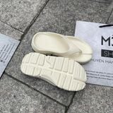  0908 - HÀNG CHÍNH HÃNG - DÉP XỎ NGÓN 23.65 HÀN QUỐC *CREAM* 
