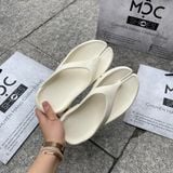  0908 - HÀNG CHÍNH HÃNG - DÉP XỎ NGÓN 23.65 HÀN QUỐC *CREAM* 