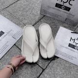  0909 - HÀNG CHÍNH HÃNG - DÉP XỎ NGÓN 23.65 HÀN QUỐC *XÁM TRẮNG* 