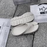  0909 - HÀNG CHÍNH HÃNG - DÉP XỎ NGÓN 23.65 HÀN QUỐC *XÁM TRẮNG* 