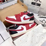  2468 - HÀNG CHÍNH HÃNG - GIÀY NIKE AIR JORDAN 1 LOW - BLACK TOE V1 - CODE: DC0774 160 