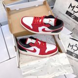  2468 - HÀNG CHÍNH HÃNG - GIÀY NIKE AIR JORDAN 1 LOW - BLACK TOE V1 - CODE: DC0774 160 