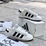  2451 - HÀNG CHÍNH HÃNG - GIÀY ADIDAS CAMPUS - TRẮNG SỌC ĐEN - CODE: IF8761 