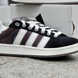  2464 - HÀNG CHÍNH HÃNG - GIÀY ADIDAS CAMPUS - NÂU SỌC TRẮNG - CODE: IF8766 