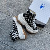  2544 - HÀNG CHÍNH HÃNG - GIÀY MLB CHUNKY HIGH - MONO NY YANKEES - ĐEN ĐẾ GUM - CODE: 3ASHU311N-50BLD 