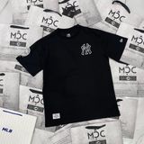  2478 - HÀNG CHÍNH HÃNG - ÁO THUN NEW ERA  - NY THÊU REN - ĐEN - CODE: 13732641 