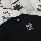  2478 - HÀNG CHÍNH HÃNG - ÁO THUN NEW ERA  - NY THÊU REN - ĐEN - CODE: 13732641 