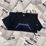  2480 - HÀNG CHÍNH HÃNG - ÁO THUN NEW ERA  - METALLICA CRASH COURSE - ĐEN - CODE: 14375523 