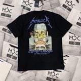  2480 - HÀNG CHÍNH HÃNG - ÁO THUN NEW ERA  - METALLICA CRASH COURSE - ĐEN - CODE: 14375523 