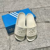  2489 - HÀNG CHÍNH HÃNG - Dép Adilette Aqua 2.0 - Big Logo - Cream - Code: IF7370 