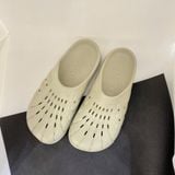  2491 - HÀNG CHÍNH HÃNG - Dép Adidas - Adilette Clogs (Rọ) - Tan Nhạt - Code: IF8653 