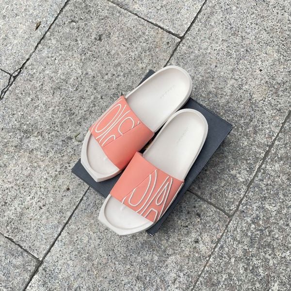  2518 - HÀNG CHÍNH HÃNG - Dép JORDAN NOLA - TRẮNG QUAI HỒNG - CODE: CZ8027-811 