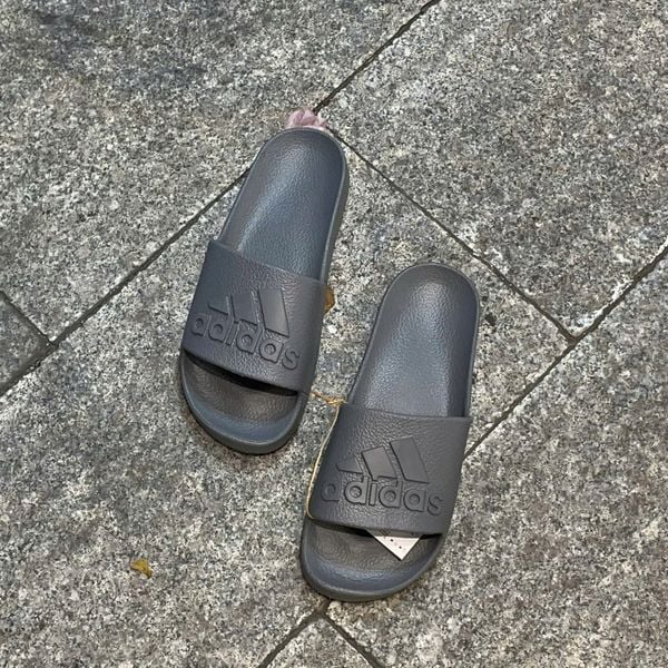  2530 - HÀNG CHÍNH HÃNG - DÉP ADILETTE AQUA 2.0 - BIG LOGO - XÁM - CODE: IF6068 