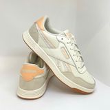  2533 - HÀNG CHÍNH HÃNG - GIÀY REEBOK - ĐẾ BẰNG - KEM GÓT CAM (6345) 