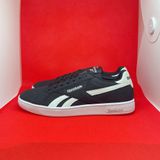  2539 - HÀNG CHÍNH HÃNG - GIÀY REEBOK - ĐẾ BẰNG - ĐEN SWOOSH TRẮNG (6356) 