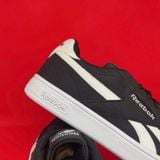  2539 - HÀNG CHÍNH HÃNG - GIÀY REEBOK - ĐẾ BẰNG - ĐEN SWOOSH TRẮNG (6356) 