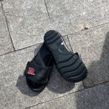  2528 - HÀNG CHÍNH HÃNG - DÉP ADIDAS ALPHABOUCE SLIDE 2.0 - ĐEN LOGO R - CODE: JI2526 