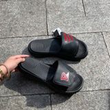  2528 - HÀNG CHÍNH HÃNG - DÉP ADIDAS ALPHABOUCE SLIDE 2.0 - ĐEN LOGO R - CODE: JI2526 