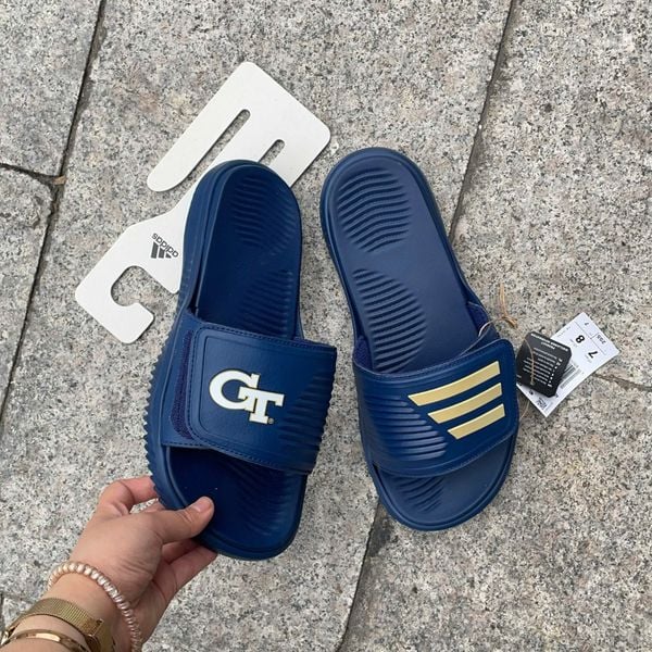  2527 - HÀNG CHÍNH HÃNG - DÉP ADIDAS ALPHABOUCE SLIDE 2.0 - GEORGIA TECH - NAVY - CODE: JI2519 