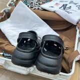  1377 - HÀNG CHÍNH HÃNG - GIÀY CLOG UNISEX CROCS CRUSH CLASSIC *ĐẾ CAO* - BLACK - CODE : 207521-001 