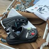 1377 - HÀNG CHÍNH HÃNG - GIÀY CLOG UNISEX CROCS CRUSH CLASSIC *ĐẾ CAO* - BLACK - CODE : 207521-001 
