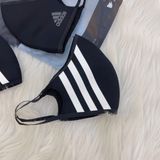  2559 - HÀNG CHÍNH HÃNG - BỘ 3 KHẨU TRANG ADIDAS FACE MASK COVER SIZE M/L - *BLACK* - 2025** - Code: HF7045 