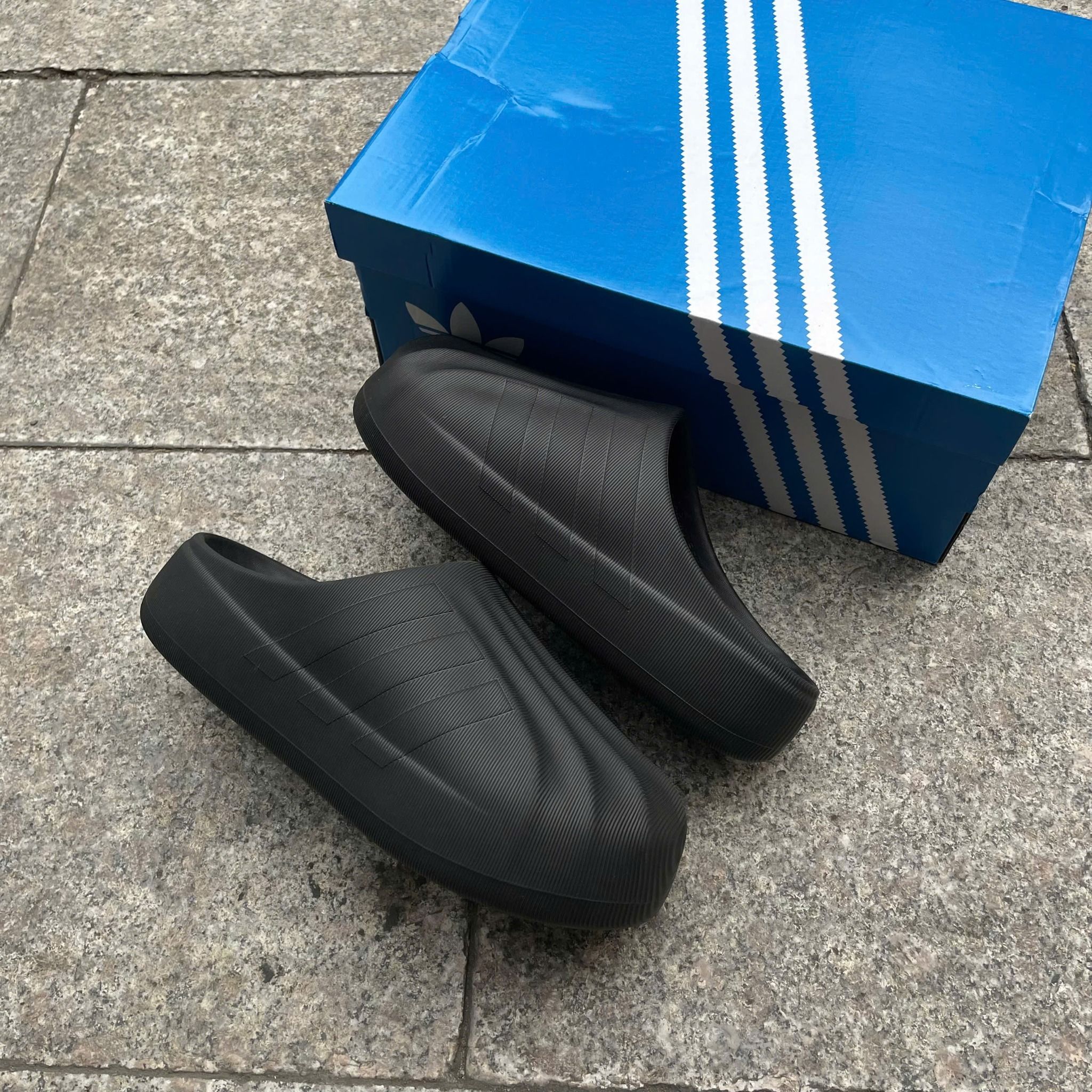  2567 - HÀNG CHÍNH HÃNG - Giày Adidas adiFOM Superstar Mule [ĐEN FULL] - Code: IH7787 