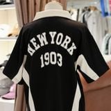 2590 - HÀNG CHÍNH HÃNG - ÁO THUN NEW ERA - POLO LOGO NY 1903 - ĐEN - CODE: 14113658 