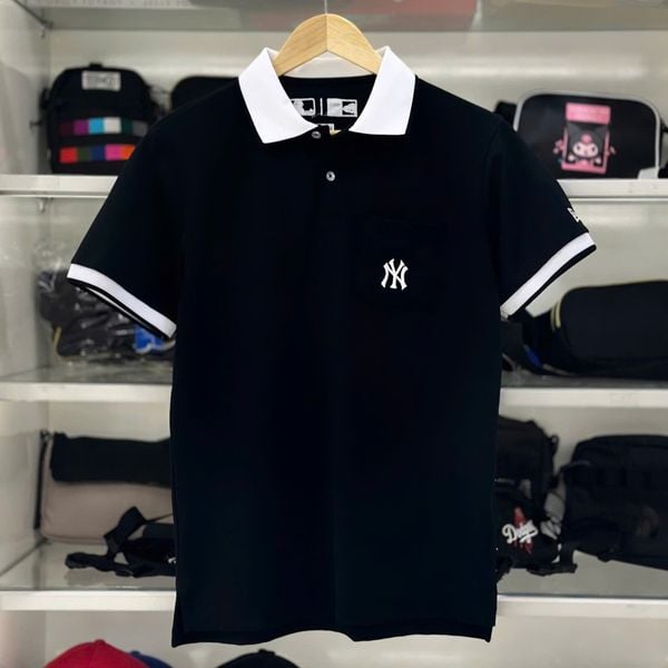  2626 - HÀNG CHÍNH HÃNG - ÁO THUN NEW ERA - POLO NY TÚI - ĐEN - CODE: 14378134 