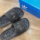  2628 - HÀNG CHÍNH HÃNG - DÉP ADIDAS - GỢN SÓNG - ĐEN 